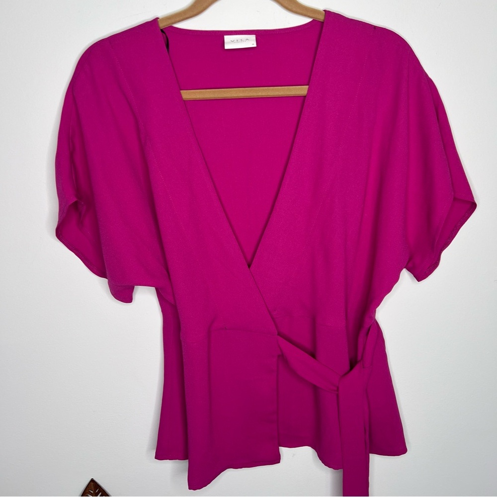 VILA Clothes Wrap Dress‎ C9